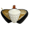 Special Dublin Designer Lattice 9mm Meerschaum Pipe