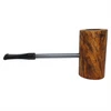 Nording Compass MacArthur Brown Matte Dual Stem Briar Pipe