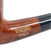 Torino Tower Quarter Bent Smooth Italian Briar Pipe