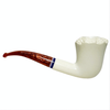 Special Smooth Arasta Rustic Rim Meerschaum Pipe