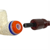 Rusticated Apple Arasta Meerschaum Pipe