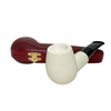 Smooth Saddle Stem Arasta Meerschaum Pipe