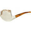 Special Natural Stone Smooth Side Meerschaum Pipe