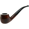 Lorenzo Spitfire Sport Polished Walnut Apple Bent Briar Pipe