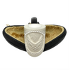 US Air Force Emblem Govem Smooth Meerschaum Pipe
