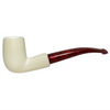 Special 9mm Smooth Red Stem Meerschaum Pipe