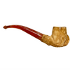 Pre-colored Smooth Bowl in Claw Meerschaum Pipe
