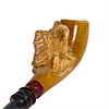 Deluxe Pre-colored Eagle on Shank Meerschaum Pipe