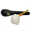 Lattice Freehand Meerschaum Letter Opener with Case
