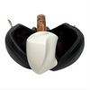 Special Smooth Freehand Flared Shank Meerschaum Pipe