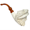 Special Cavalier with Designer Stem Meerschaum Pipe