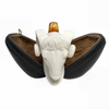 Special Ram Head with Designer Stem Meerschaum Pipe