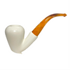 Special Smooth Sitting Cutty Meerschaum Pipe