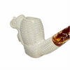 Elephant on Lattice Bowl Meerschaum Pipe