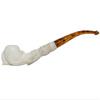 Claw with Knurl Meerschaum Pipe