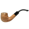 Billiard 9mm Bent Stem Italian Olive Wood Pipe