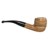 Rounded Bowl Italian Olive Wood Pipe