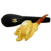 Deluxe Scrolled Bowl in Claw Govem Meerschaum Pipe Deluxe Scrolled Bowl in Claw Govem Meerschaum Pipe
