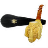 Deluxe Scrolled Bowl in Claw Govem Meerschaum Pipe Deluxe Scrolled Bowl in Claw Govem Meerschaum Pipe