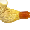 Deluxe Scrolled Bowl in Claw Govem Meerschaum Pipe Deluxe Scrolled Bowl in Claw Govem Meerschaum Pipe