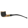 Olive Wood Meerschaum Lined Churchwarden Pipe