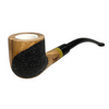 Olive Wood Meerschaum Lined Churchwarden Pipe