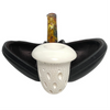 Special Calabash Silver Band Meerschaum Pipe