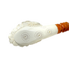 Deluxe Bacchus with Designer Lattice Meerschaum Pipe