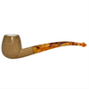Pre-colored Apple Smooth Meerschaum Pipe
