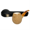 Pre-colored Apple Smooth Meerschaum Pipe