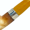 Deluxe Calcined Sterling Silver Meerschaum Pipe Set