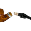 Meerschaum Lined 9mm Light Brown Pear Wood Pipe