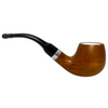 Meerschaum Lined Light Brown 9mm Pear Wood Pipe