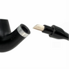 Meerschaum Lined 9mm Smooth Brown Pear Wood Pipe