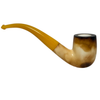 Calcined Smooth Rustic Touch Meerschaum Pipe Set