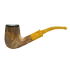 Calcined Saddle Stem Meerschaum Pipe Set