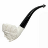 Native American Black Stem Meerschaum Pipe