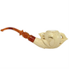 Premium Baglan Claw Carved Meerschaum Pipe