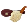 Premium Baglan Claw Carved Meerschaum Pipe