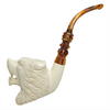Premium Ali-Signed Oom Paul Wolf Meerschaum Pipe