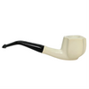 Special Paneled Smooth Antiqued Meerschaum Pipe