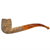Pre-Colored Squat Oval 3D Lattice Meerschaum Pipe