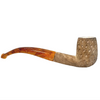 Pre-Colored Squat Oval 3D Lattice Meerschaum Pipe
