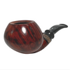 Nørding Orange Nosewarmer Smooth Briar Pipe