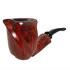 Nørding Orange Grain Freehand #2 Briar Pipe