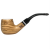 Meerschaum Lined Smooth Sitter Olive Wood Pipe