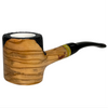 Meerschaum Lined Poker Olive Wood Pipe