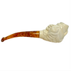 Hand-Carved Dragon Head Meerschaum Cigarette Holder