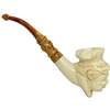 Special Chef Head Oom Paul Style Meerschaum Pipe
