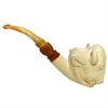 Special Cevher Signed Buffalo Head Meerschaum Pipe